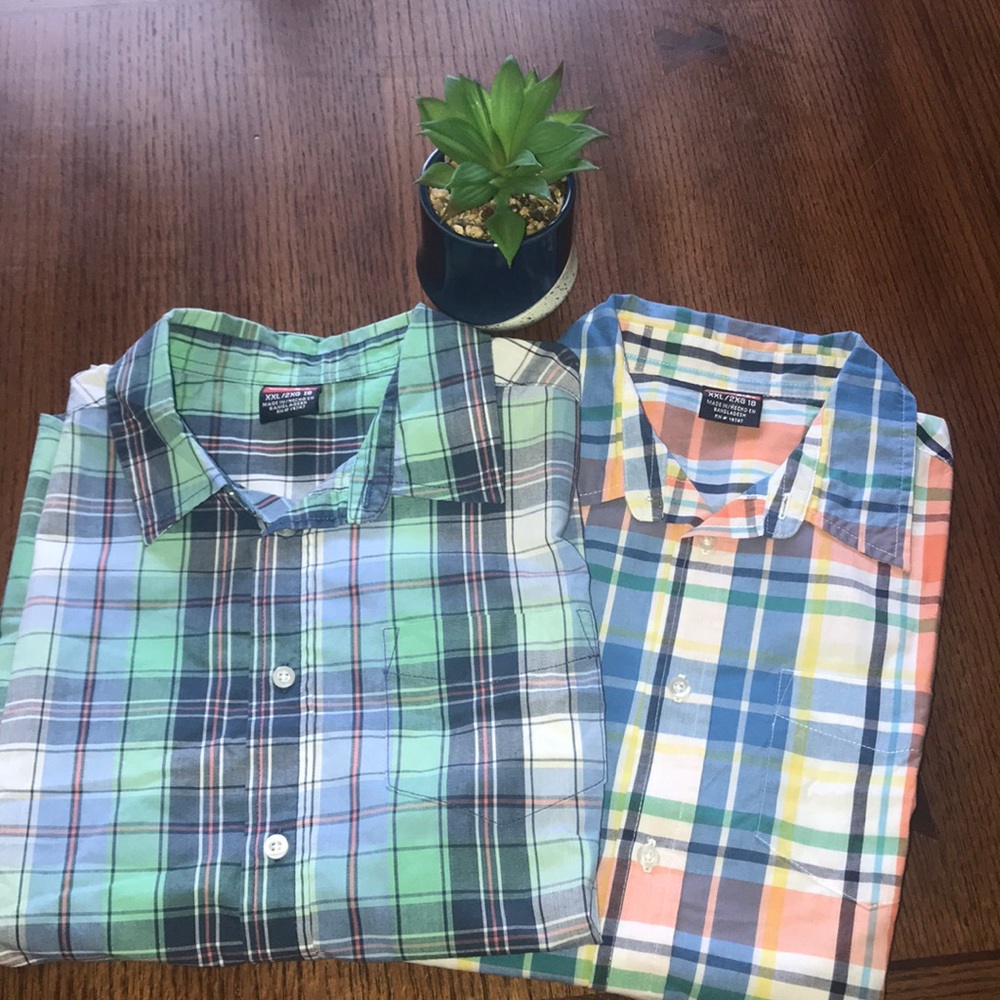 Boys LOT of Button Down Shirts
